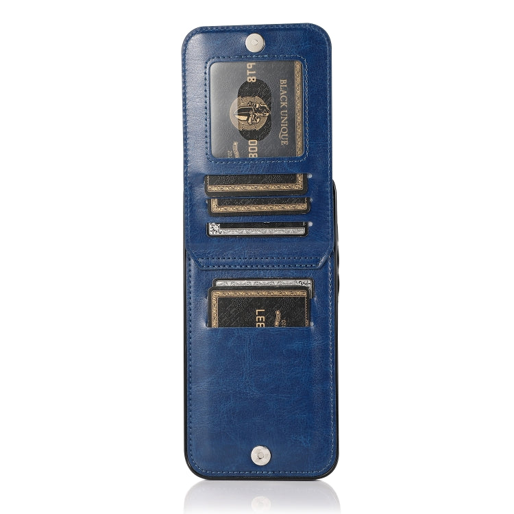 For iPhone 12 / 12 Pro Shockproof Protective Case with Holder & Card Slots