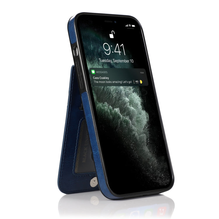 For iPhone 12 Pro Max Shockproof Protective Case with Holder & Card Slots