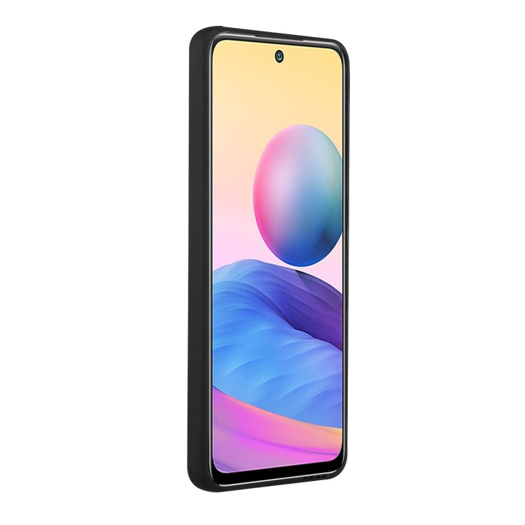 For Xiaomi Redmi Note 10 Pro Card Slot Design Shockproof TPU Protective Case