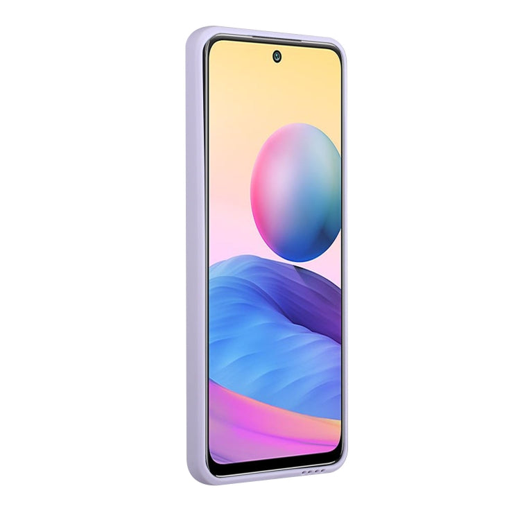 For Xiaomi Redmi Note 10 Pro Card Slot Design Shockproof TPU Protective Case