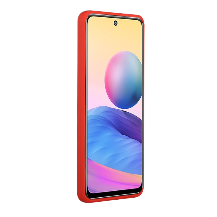 For Xiaomi Redmi Note 10 Pro Card Slot Design Shockproof TPU Protective Case