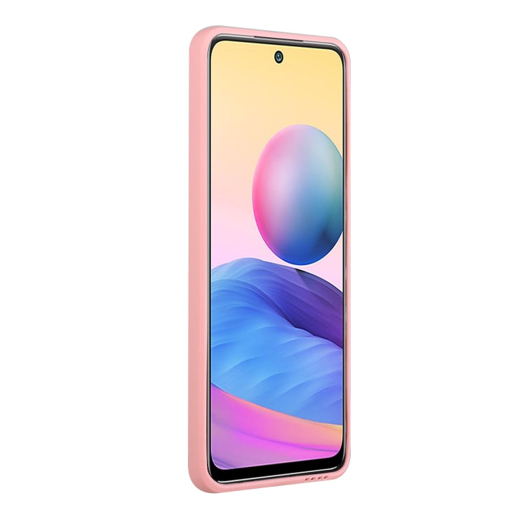 For Xiaomi Redmi Note 10 Pro Card Slot Design Shockproof TPU Protective Case