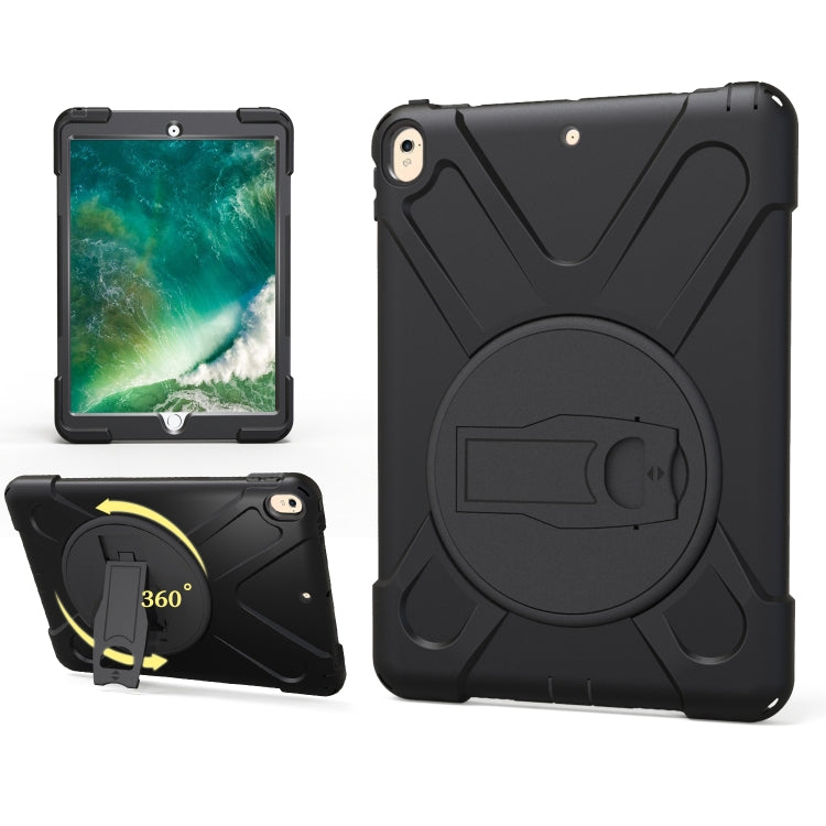 Shockproof Colorful Silicone + PC Protective Case with Holder For iPad Pro 10.5