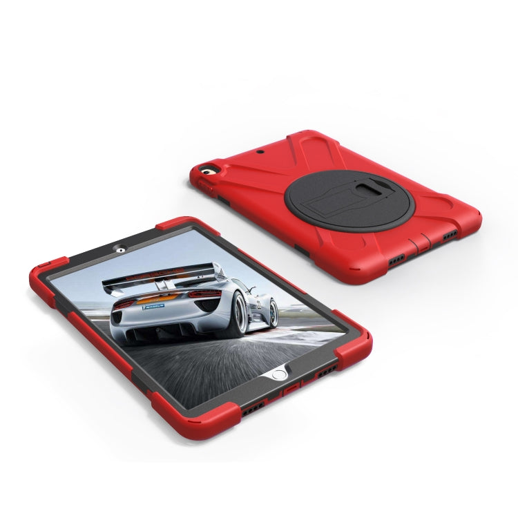 Shockproof Colorful Silicone + PC Protective Case with Holder For iPad Pro 10.5