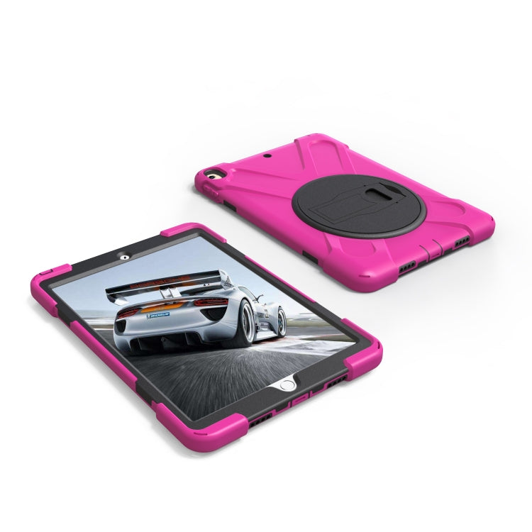 Shockproof Colorful Silicone + PC Protective Case with Holder For iPad Pro 10.5