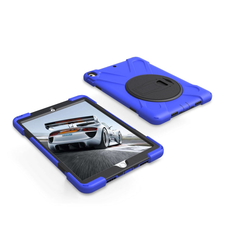 Shockproof Colorful Silicone + PC Protective Case with Holder For iPad Pro 10.5