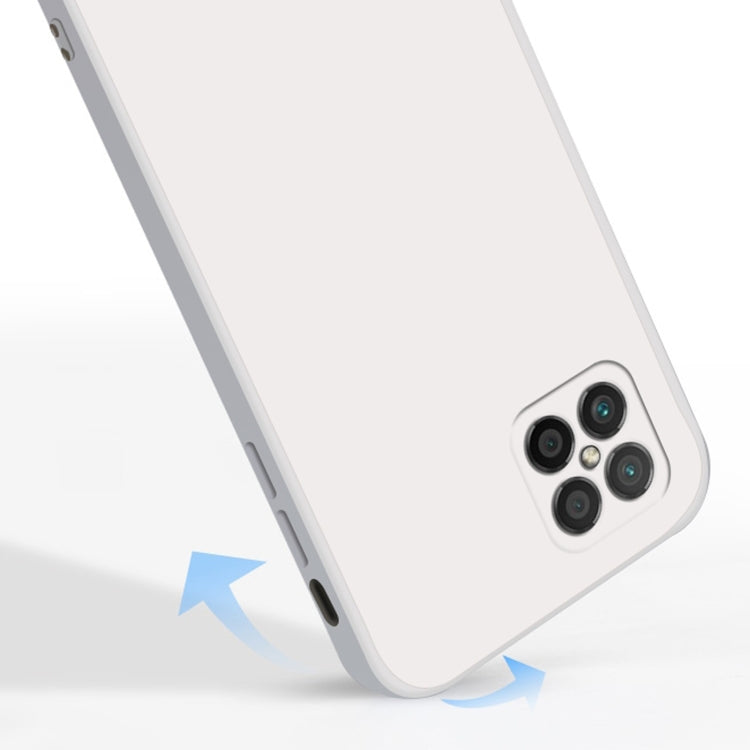 For Huawei nova 8 SE Solid Color Imitation Liquid Silicone Straight Edge Dropproof Full Coverage Protective Case