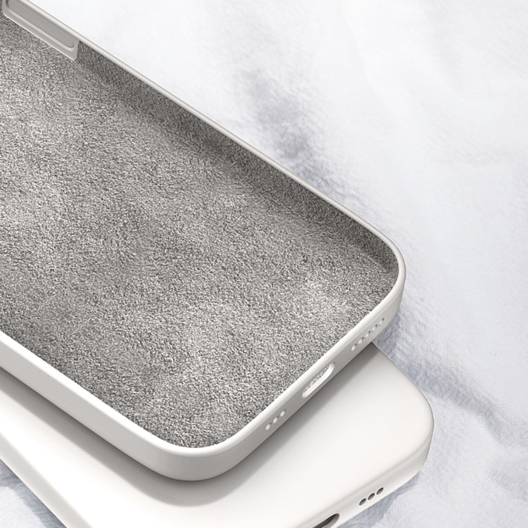 For Huawei P30 Pro Solid Color Imitation Liquid Silicone Straight Edge Dropproof Full Coverage Protective Case