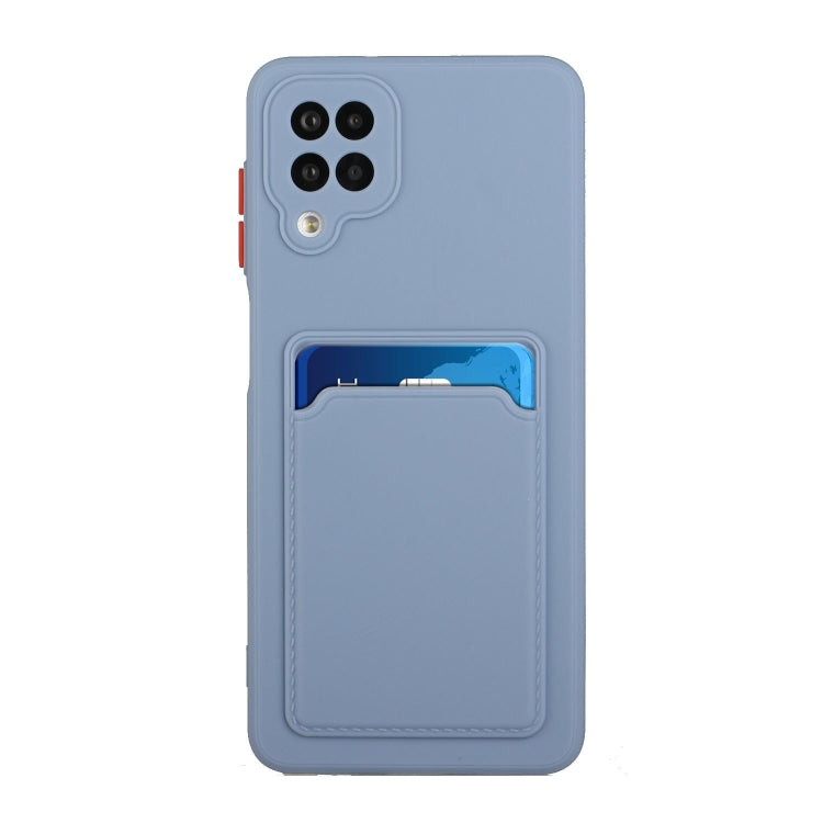 For Samsung Galaxy A12 5G Card Slot Design Shockproof TPU Protective Case