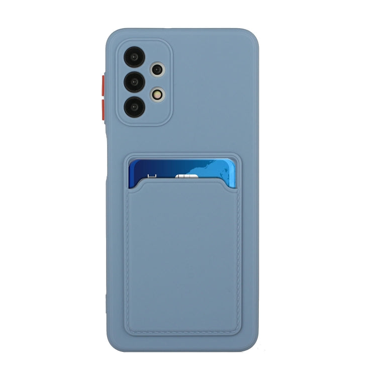 For Samsung Galaxy A32 4G Card Slot Design Shockproof TPU Protective Case
