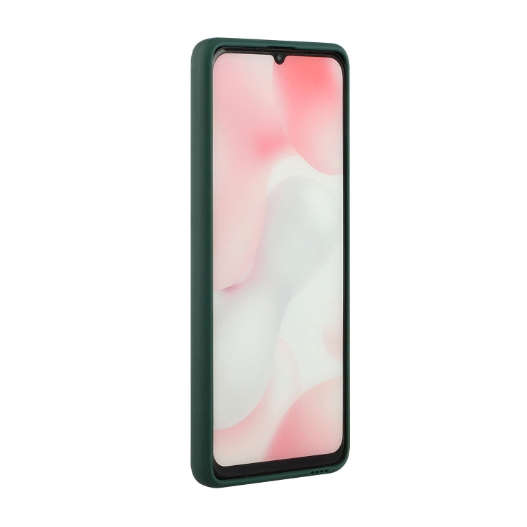 For Samsung Galaxy A42 5G Card Slot Design Shockproof TPU Protective Case