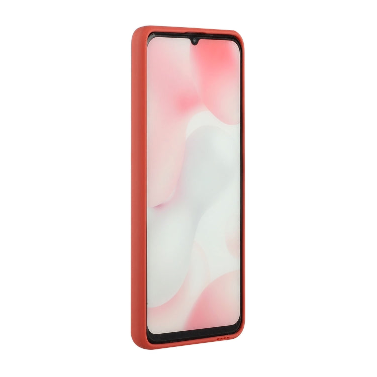 For Samsung Galaxy A42 5G Card Slot Design Shockproof TPU Protective Case