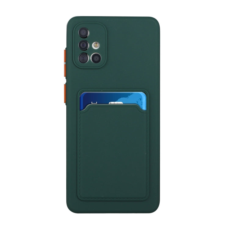 For Samsung Galaxy A51 5G Card Slot Design Shockproof TPU Protective Case