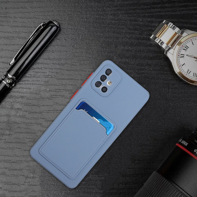 For Samsung Galaxy A51 5G Card Slot Design Shockproof TPU Protective Case