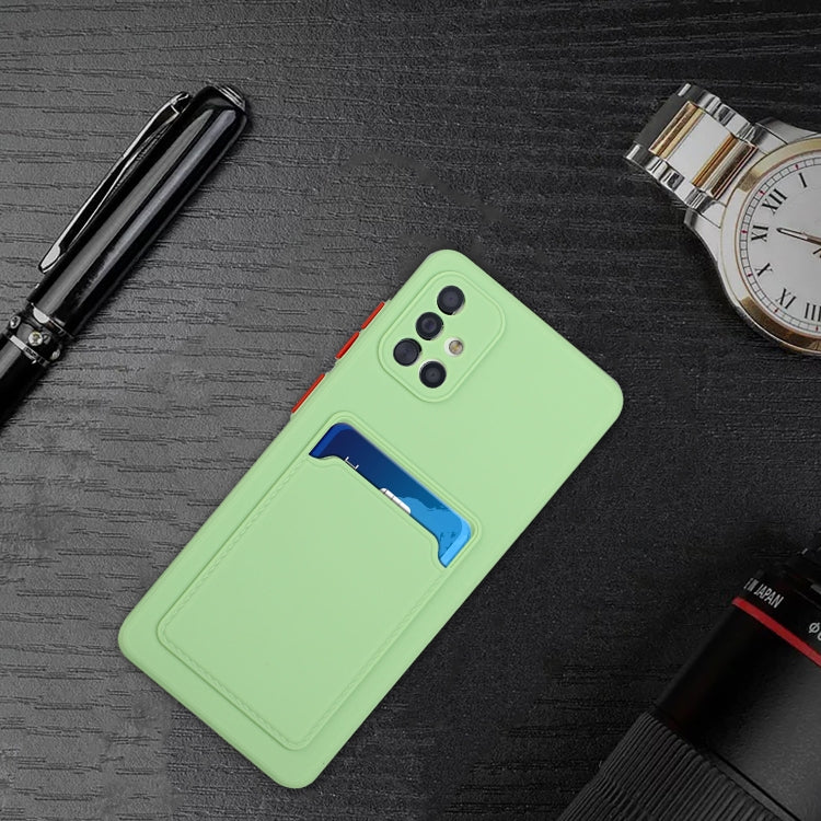 For Samsung Galaxy A51 5G Card Slot Design Shockproof TPU Protective Case