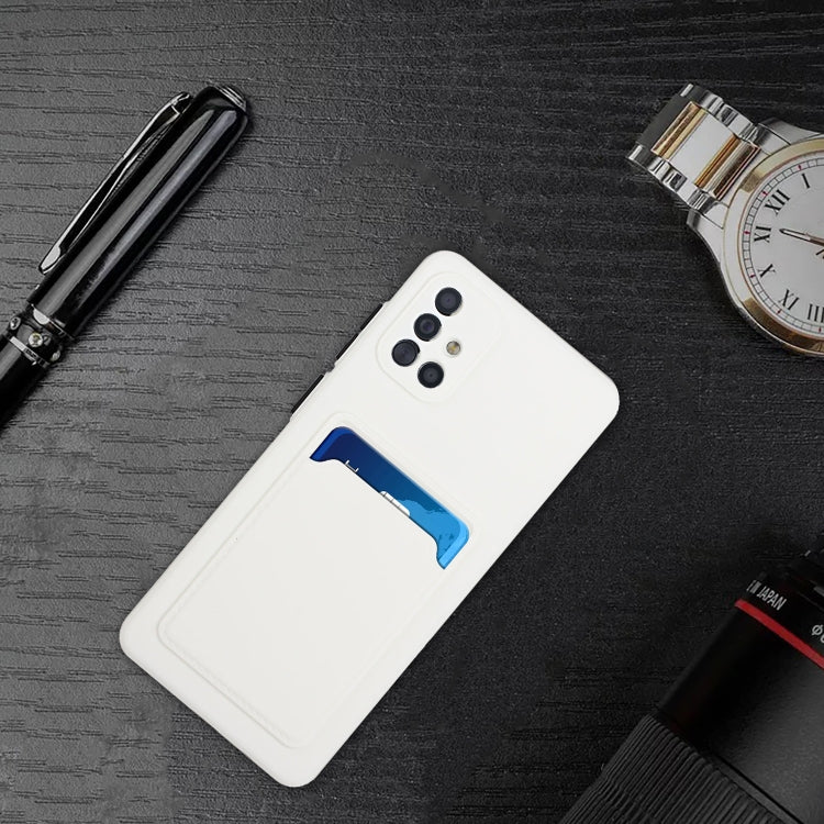 For Samsung Galaxy A51 5G Card Slot Design Shockproof TPU Protective Case
