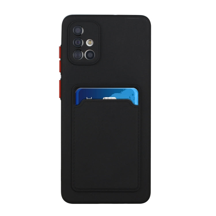 For Samsung Galaxy A51 5G Card Slot Design Shockproof TPU Protective Case