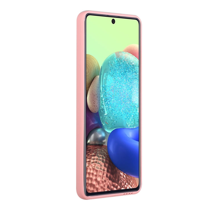 For Samsung Galaxy A51 5G Card Slot Design Shockproof TPU Protective Case