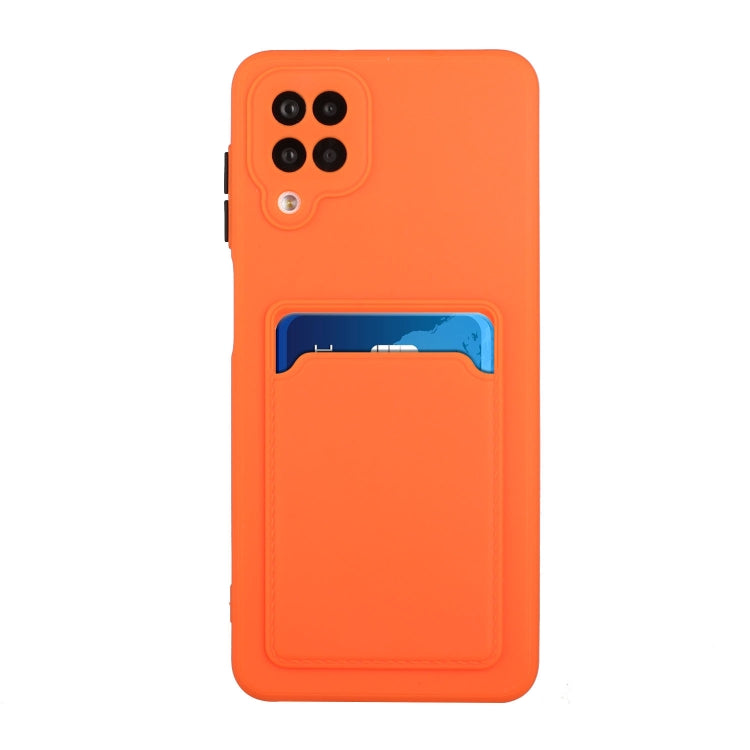 For Samsung Galaxy M12 Card Slot Design Shockproof TPU Protective Case