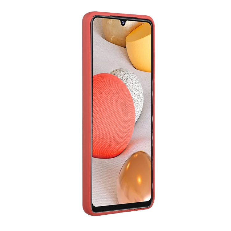 For Samsung Galaxy M12 Card Slot Design Shockproof TPU Protective Case