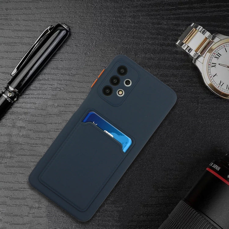 For Samsung Galaxy M31s Card Slot Design Shockproof TPU Protective Case