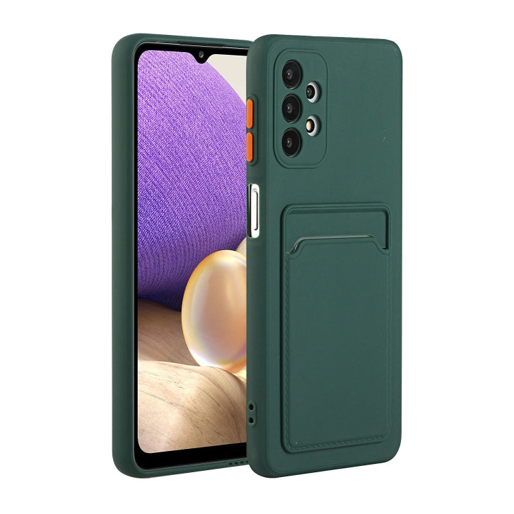 For Samsung Galaxy M31s Card Slot Design Shockproof TPU Protective Case
