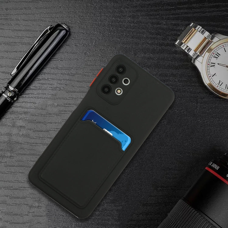 For Samsung Galaxy M31s Card Slot Design Shockproof TPU Protective Case