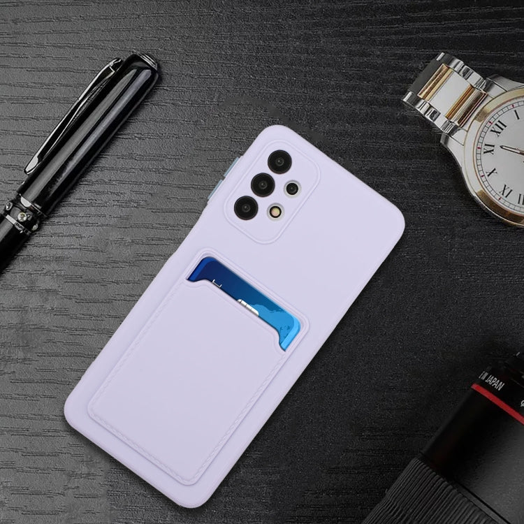 For Samsung Galaxy M31s Card Slot Design Shockproof TPU Protective Case