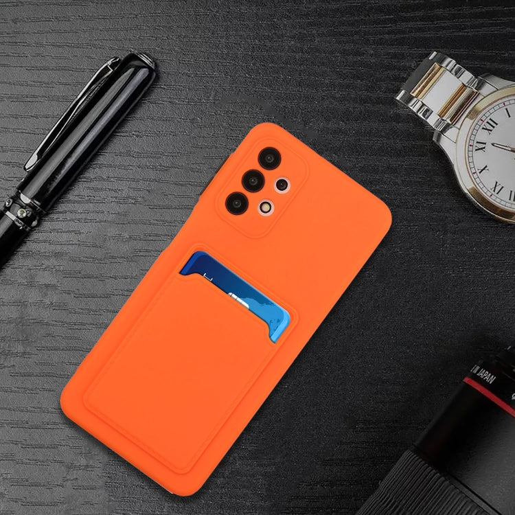 For Samsung Galaxy M31s Card Slot Design Shockproof TPU Protective Case
