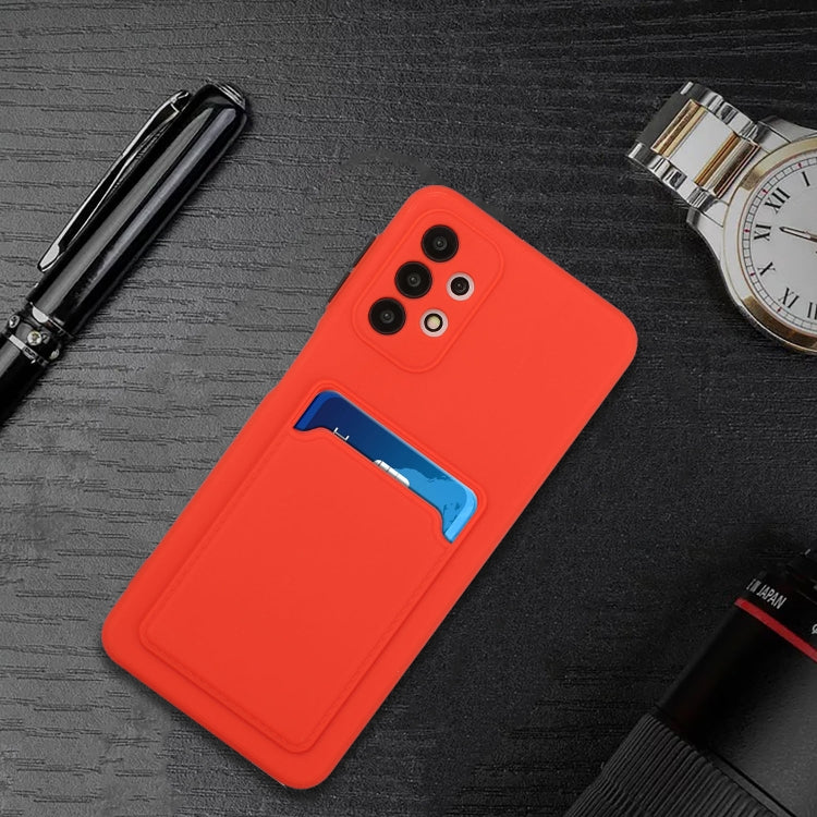 For Samsung Galaxy M31s Card Slot Design Shockproof TPU Protective Case