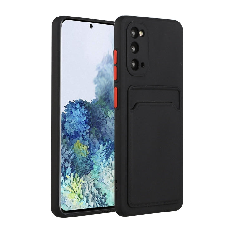 For Samsung Galaxy S20 Card Slot Design Shockproof TPU Protective Case