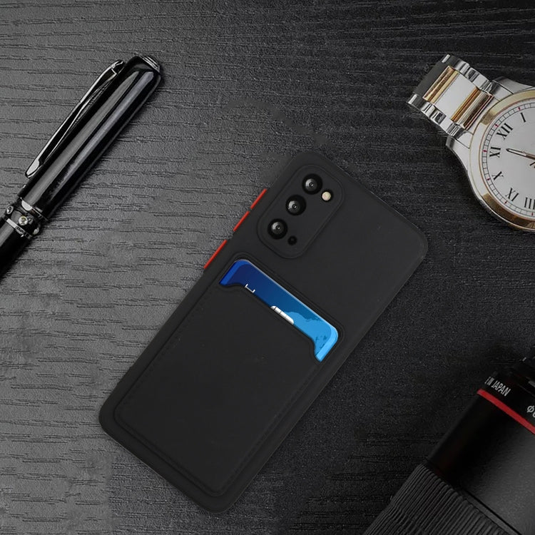 For Samsung Galaxy S20 Card Slot Design Shockproof TPU Protective Case