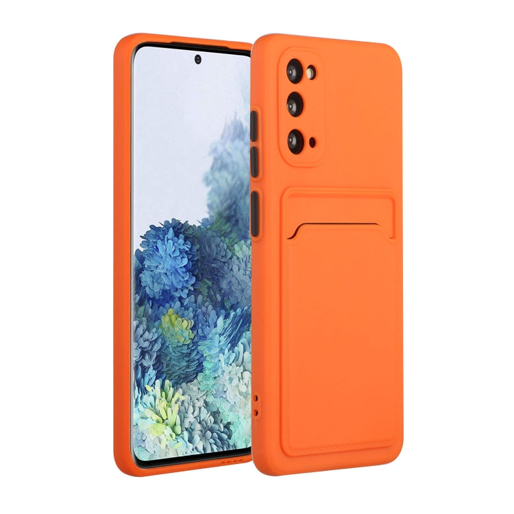 For Samsung Galaxy S20 Card Slot Design Shockproof TPU Protective Case