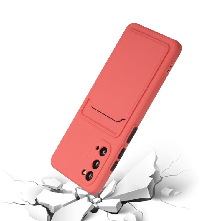 For Samsung Galaxy S20 Card Slot Design Shockproof TPU Protective Case
