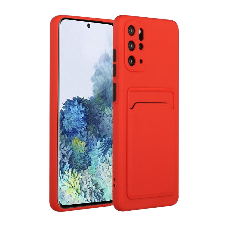 For Samsung Galaxy S20+ Card Slot Design Shockproof TPU Protective Case