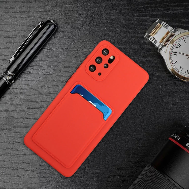 For Samsung Galaxy S20+ Card Slot Design Shockproof TPU Protective Case