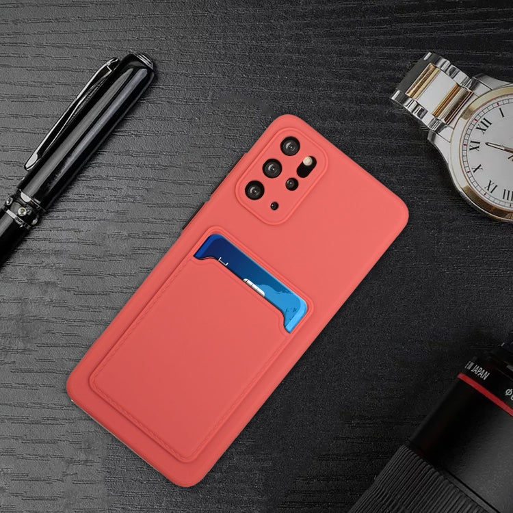 For Samsung Galaxy S20+ Card Slot Design Shockproof TPU Protective Case