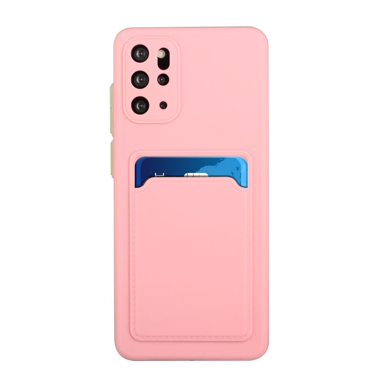 For Samsung Galaxy S20+ Card Slot Design Shockproof TPU Protective Case