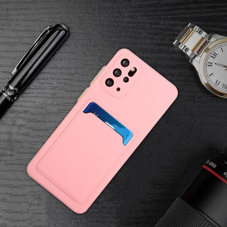 For Samsung Galaxy S20+ Card Slot Design Shockproof TPU Protective Case