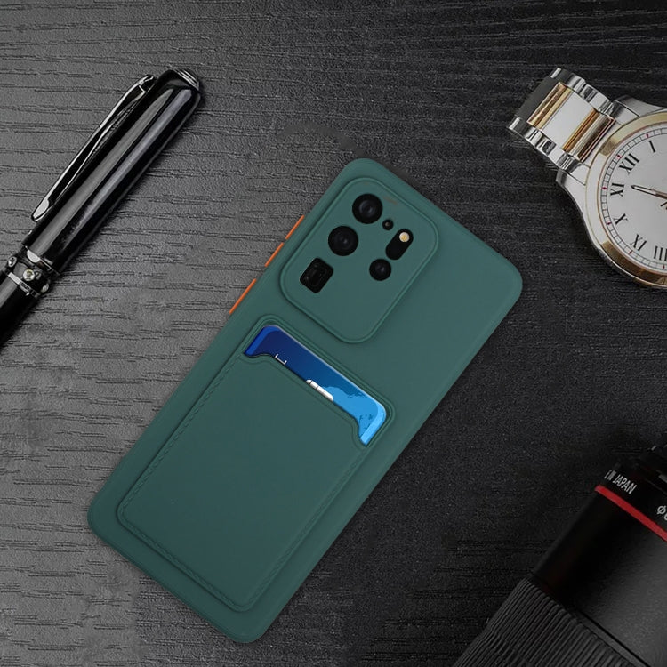 For Samsung Galaxy S20 Ultra Card Slot Design Shockproof TPU Protective Case