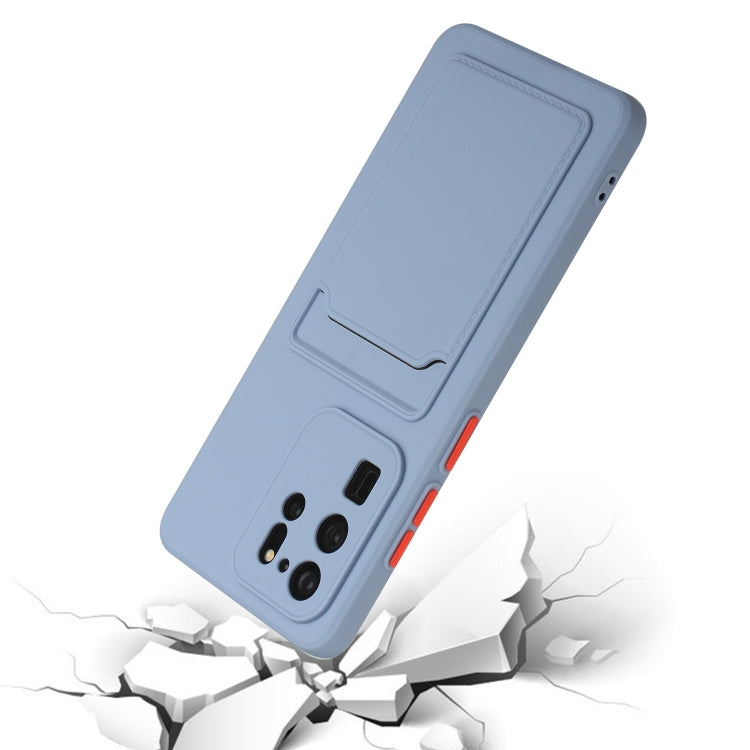 For Samsung Galaxy S20 Ultra Card Slot Design Shockproof TPU Protective Case