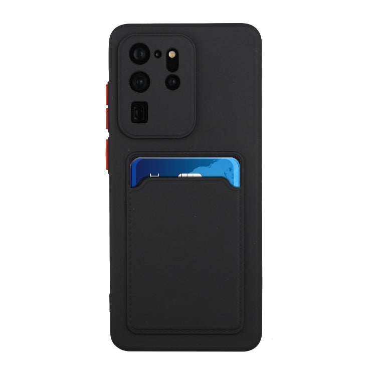 For Samsung Galaxy S20 Ultra Card Slot Design Shockproof TPU Protective Case