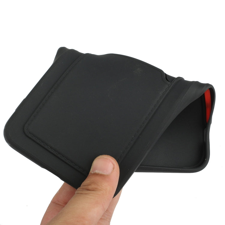 For Samsung Galaxy S21 5G Card Slot Design Shockproof TPU Protective Case