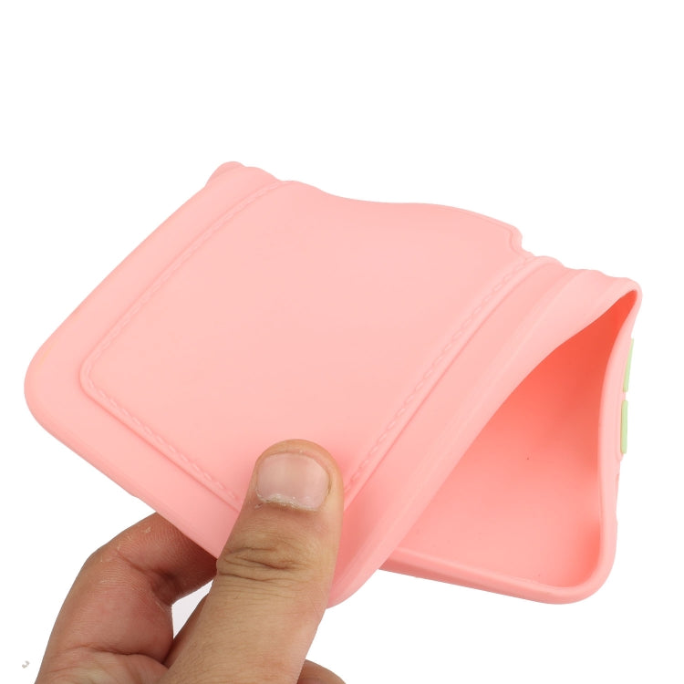 For Samsung Galaxy S21 5G Card Slot Design Shockproof TPU Protective Case