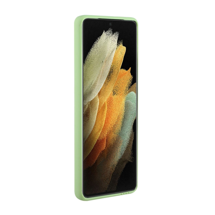 For Samsung Galaxy S21 Ultra 5G Card Slot Design Shockproof TPU Protective Case