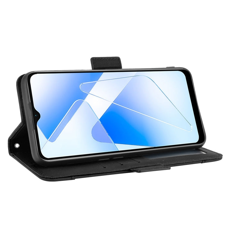 For OPPO A55 5G / A53s 5G Skin Feel Calf Pattern Horizontal Flip Leather Case with Holder & Card Slots & Photo Frame