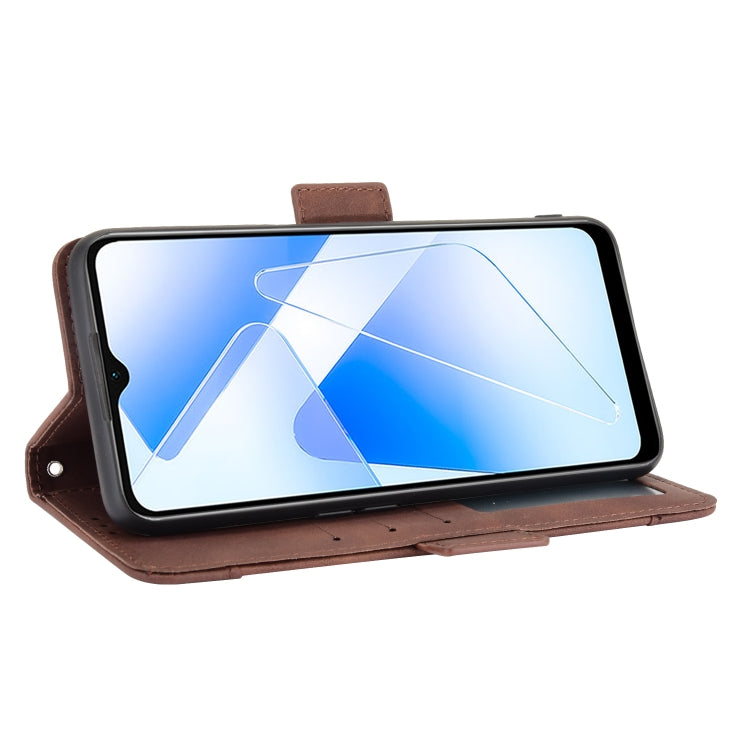 For OPPO A55 5G / A53s 5G Skin Feel Calf Pattern Horizontal Flip Leather Case with Holder & Card Slots & Photo Frame