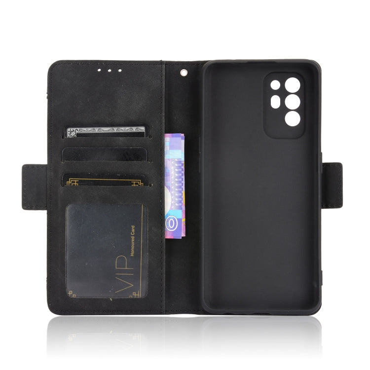 For OPPO A94 5G / Reno5Z 5G / F19 Pro+ 5G Skin Feel Calf Pattern Horizontal Flip Leather Case with Holder & Card Slots & Photo Frame