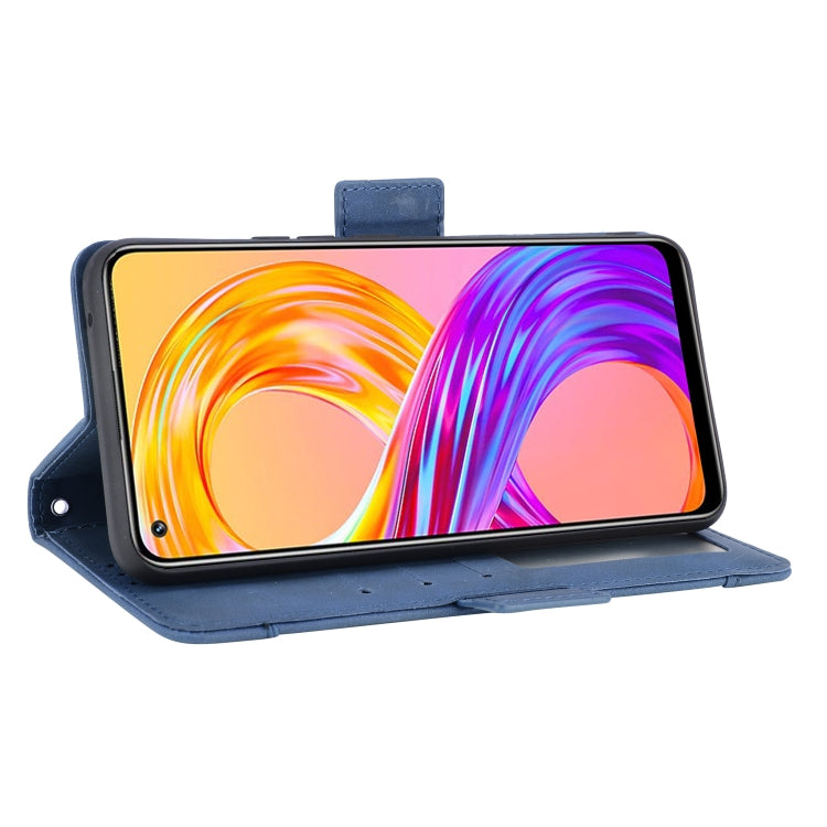 For OPPO Realme 8 4G / Realme 8 Pro 4G Skin Feel Calf Pattern Horizontal Flip Leather Case with Holder & Card Slots & Photo Frame