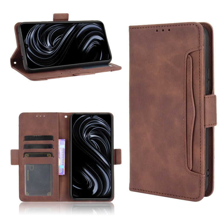 For Rakuten BIG S Skin Feel Calf Pattern Horizontal Flip Leather Case with Holder & Card Slots & Photo Frame